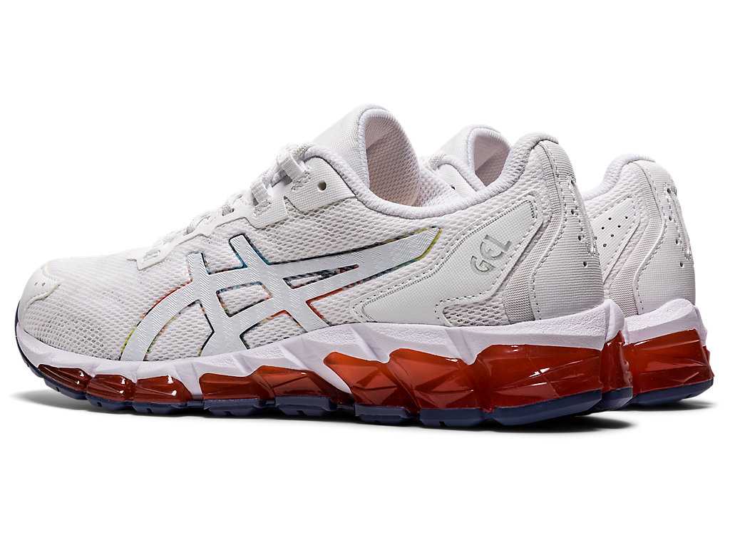 Buty Sportowe Damskie Asics Gel-quantum 360 6 Białe Białe | 93268-EQMG