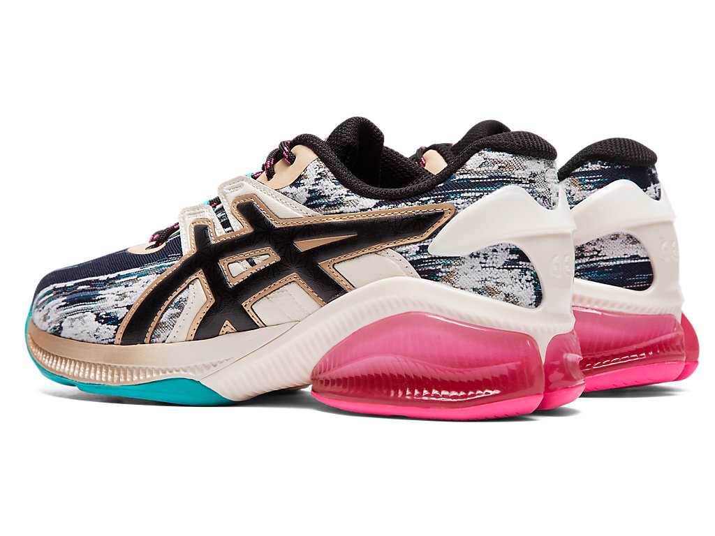 Buty Sportowe Damskie Asics Gel-quantum Infinity Jin Białe Czarne | 94158-XDCK