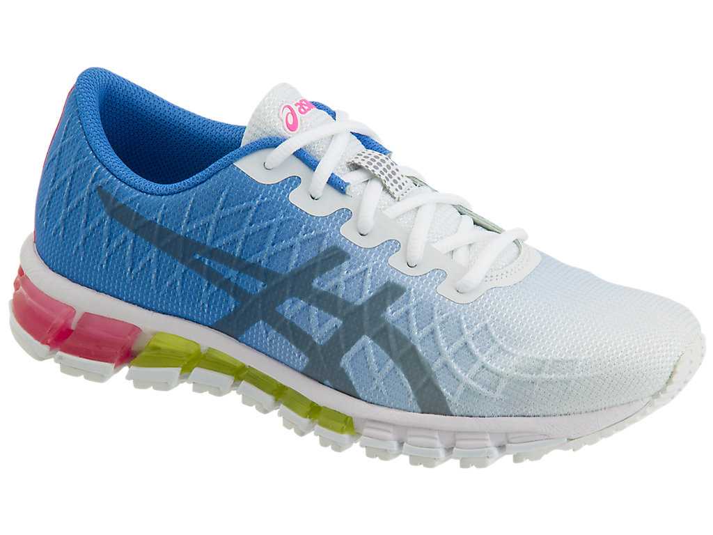 Buty Sportowe Damskie Asics Gel-quantum 180 4 Białe Szare | 94312-OXAM