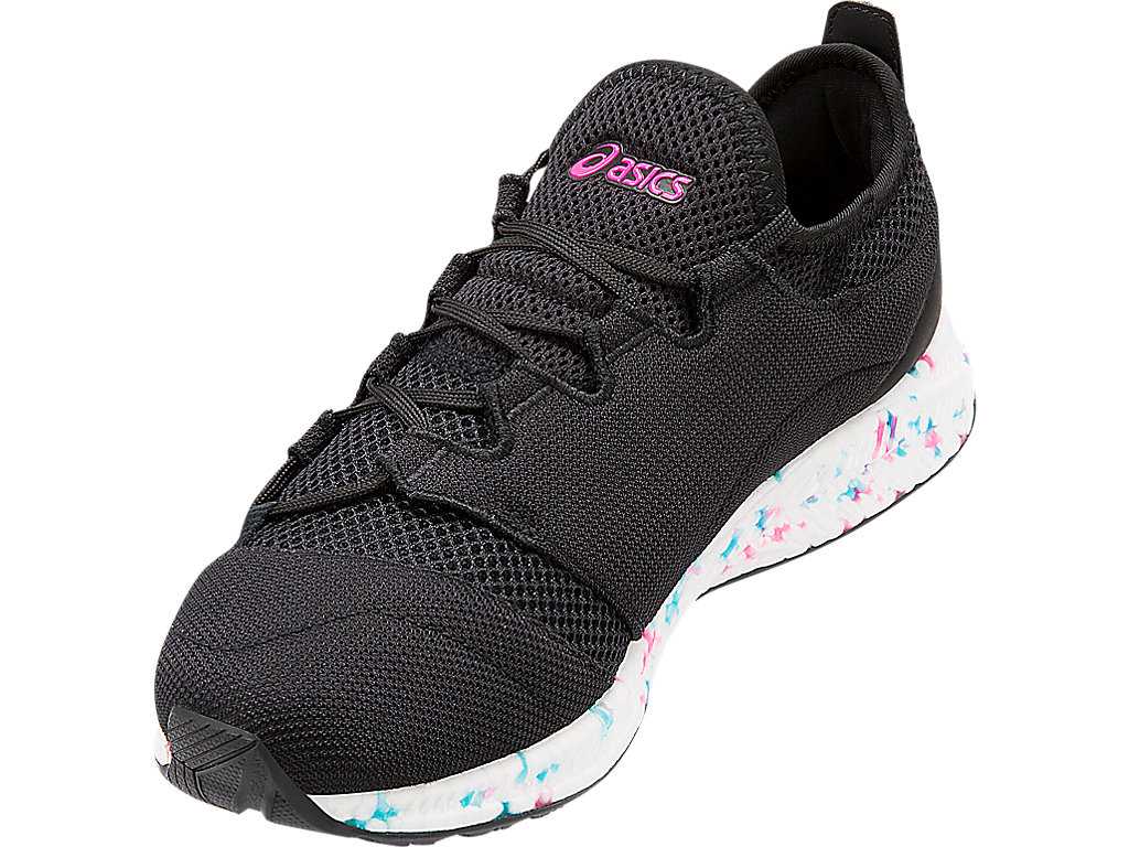 Buty Sportowe Damskie Asics Hypergel-sai Czarne Różowe | 95034-CKLD