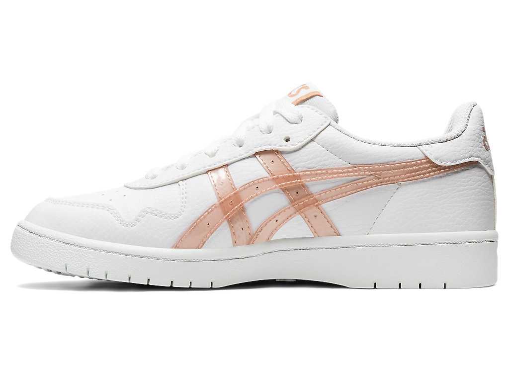 Buty Sportowe Damskie Asics Japan S Białe | 24560-BIQL