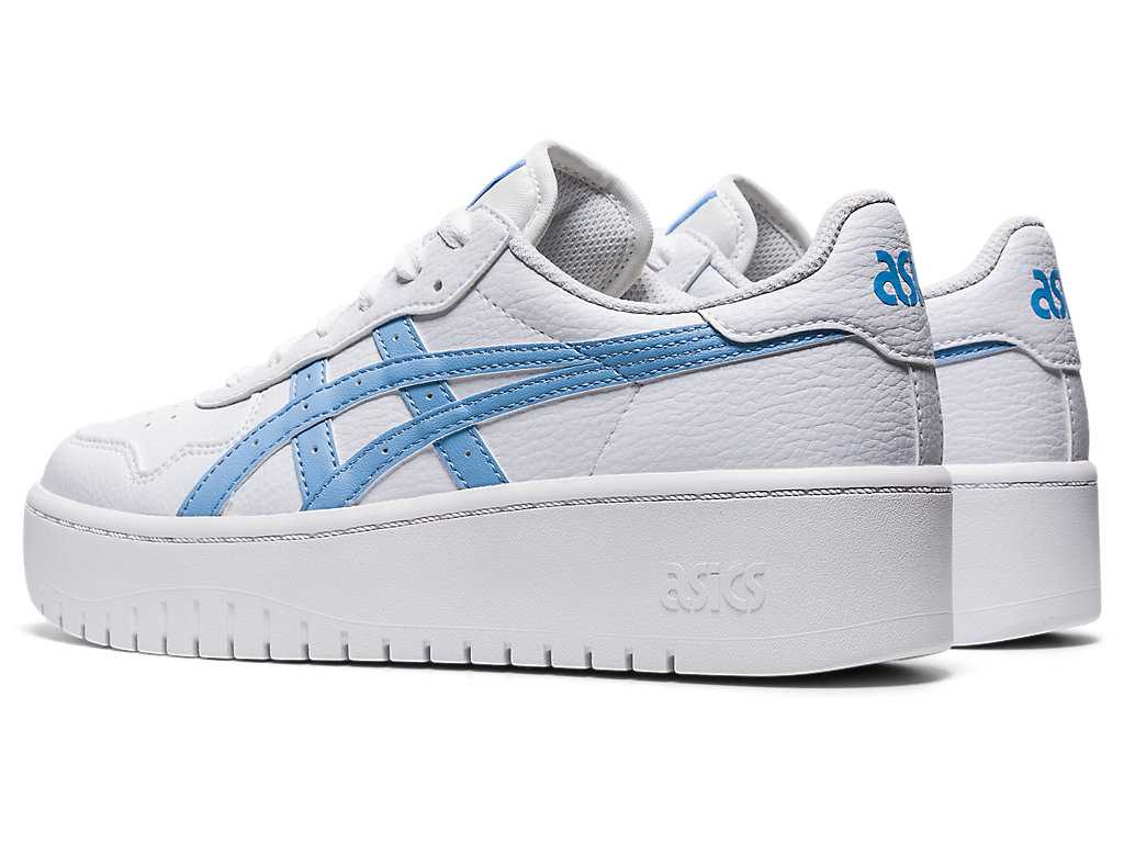 Buty Sportowe Damskie Asics Japan S Pf Białe Niebieskie | 06317-VWLE