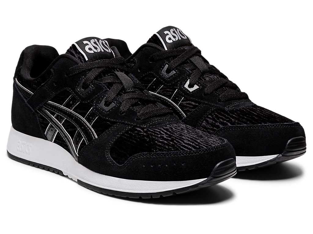 Buty Sportowe Damskie Asics Lyte Klasyczne Czarne Srebrne | 36917-GYJA