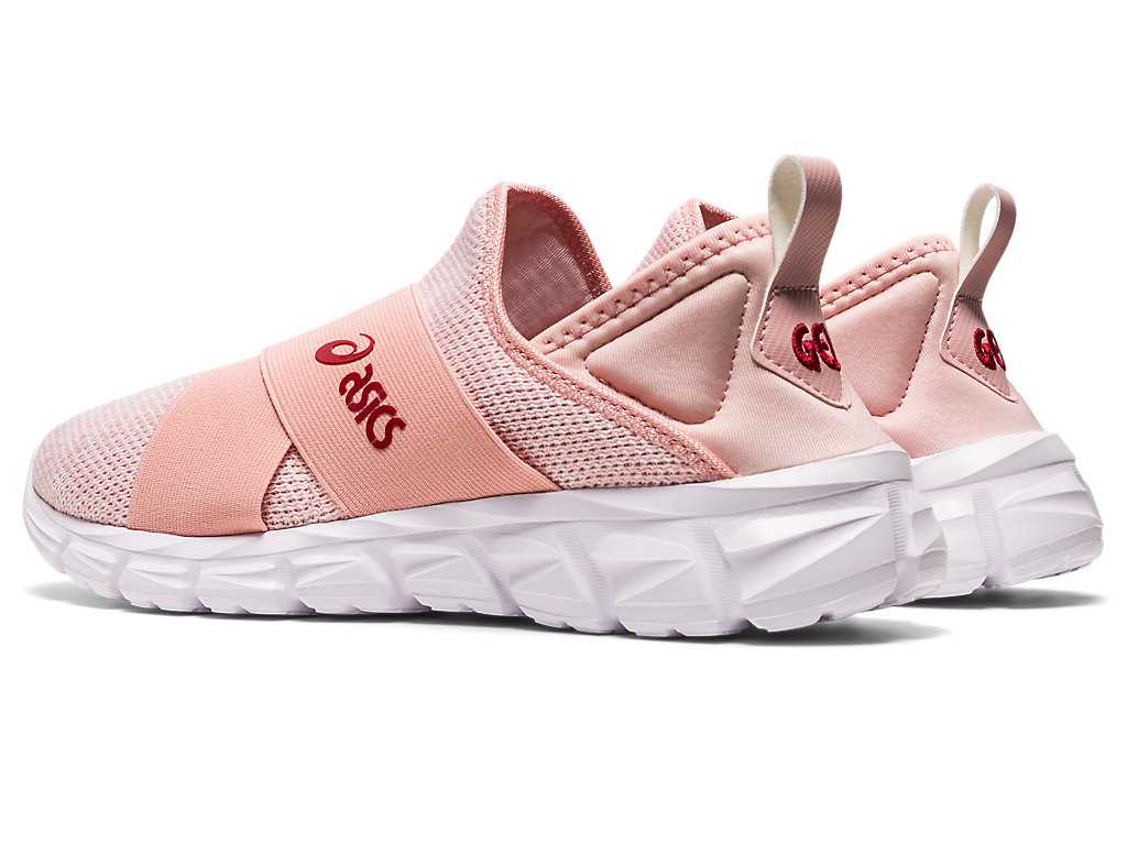 Buty Sportowe Damskie Asics Quantum Lyte Slip-on Różowe Różowe | 40593-ZWHQ