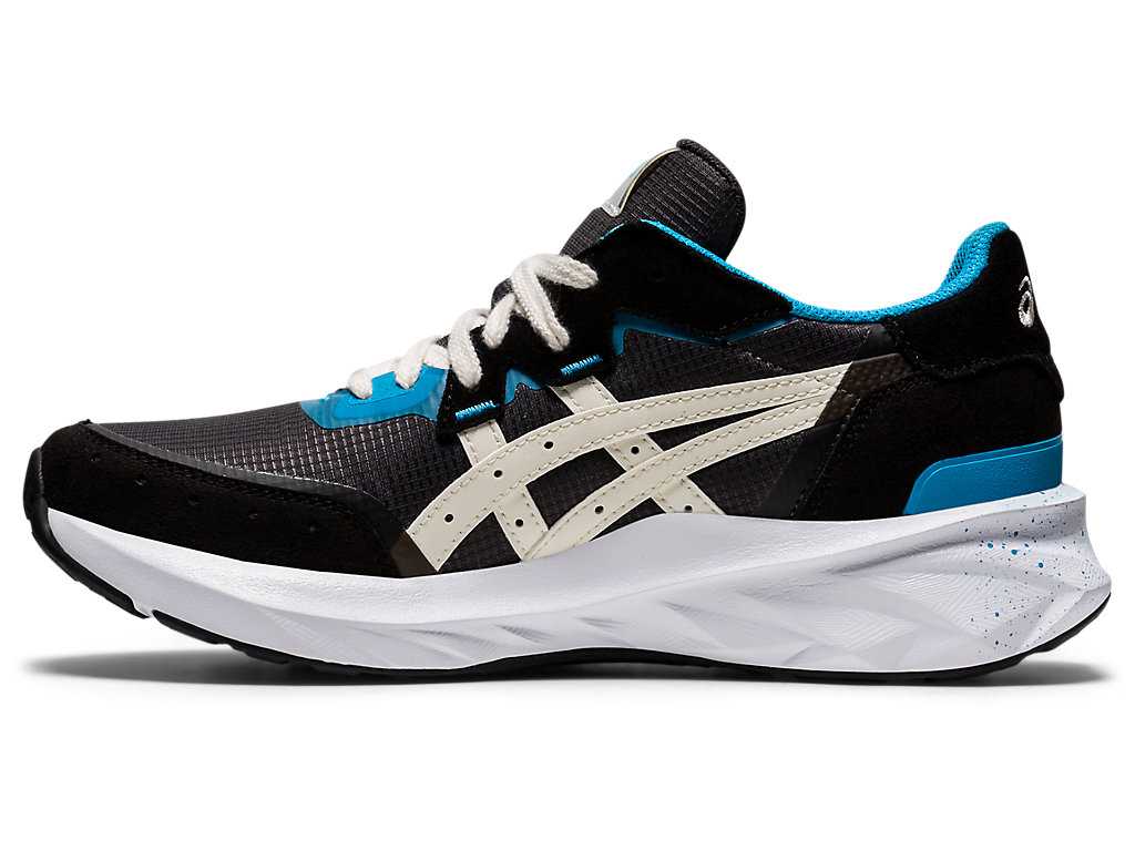 Buty Sportowe Damskie Asics Tarther Blast Czarne Niebieskie | 50973-TUFZ