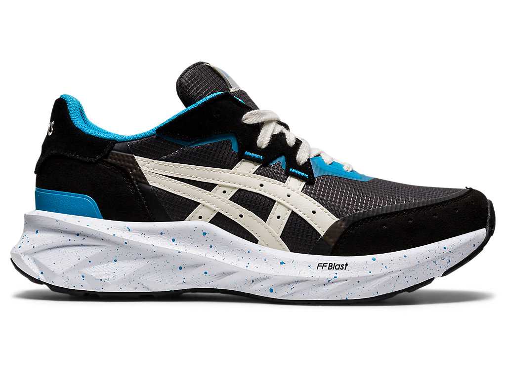 Buty Sportowe Damskie Asics Tarther Blast Czarne Niebieskie | 50973-TUFZ