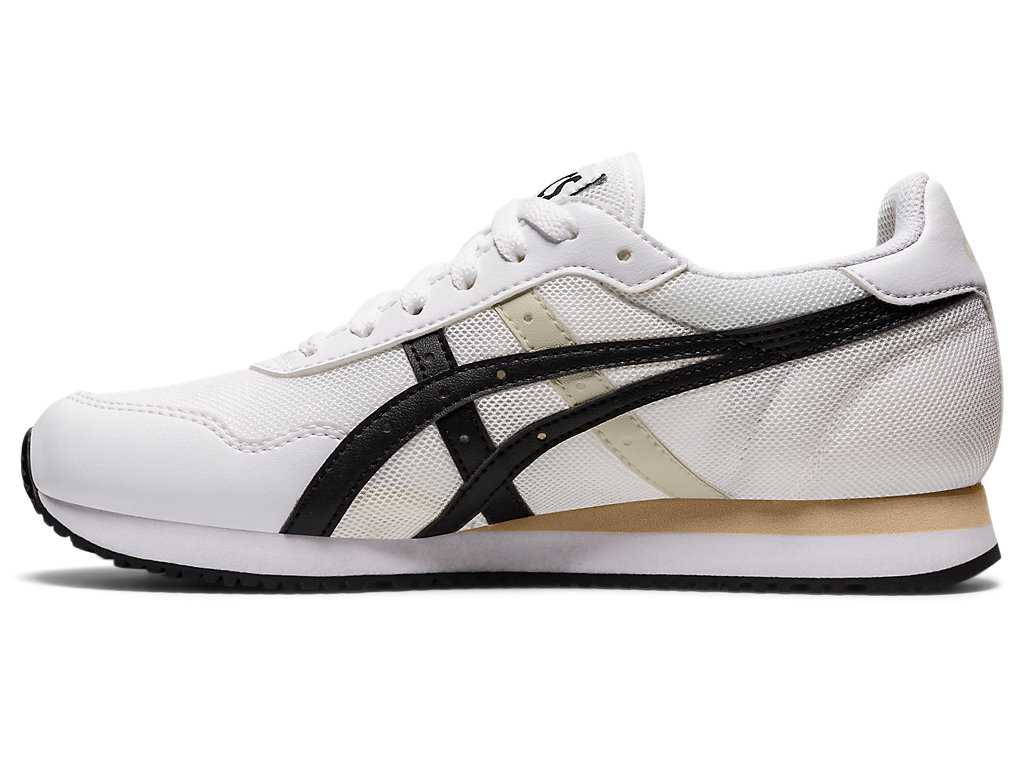 Buty Sportowe Damskie Asics Tiger Runner Białe Czarne | 07594-LGFC