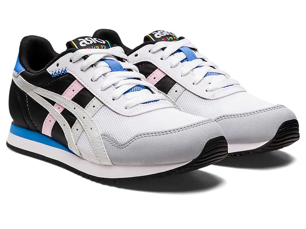 Buty Sportowe Damskie Asics Tiger Runner Białe Szare | 12670-OCEA