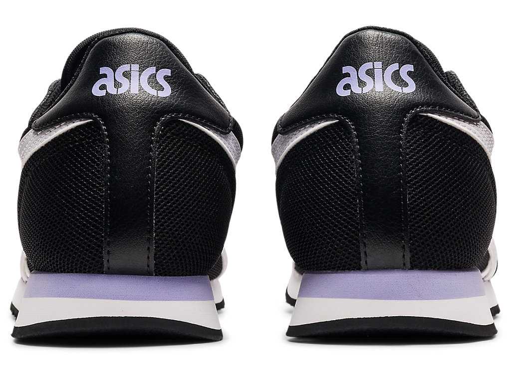 Buty Sportowe Damskie Asics Tiger Runner Czarne Białe | 13786-XLBA