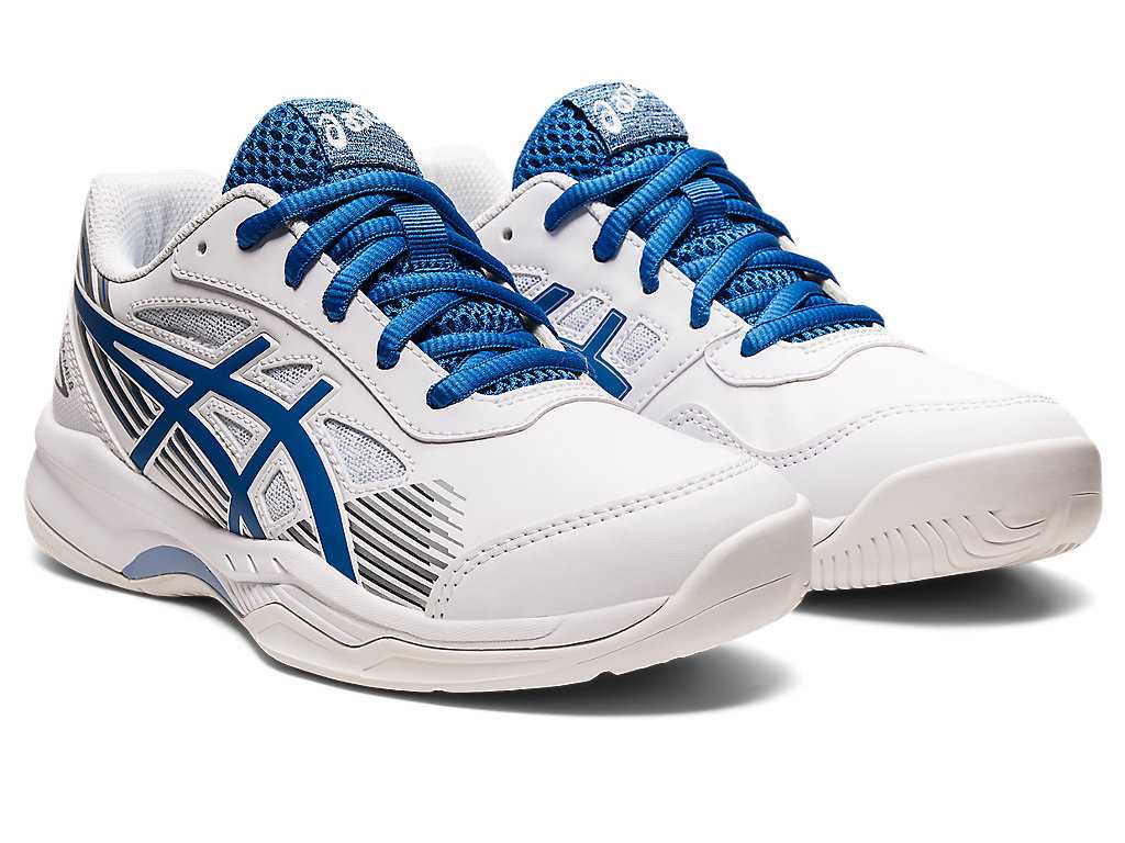 Buty Sportowe Dziecięce Asics Gel-game 8 Grade School Białe | 27491-MDIL