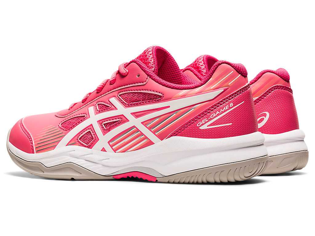 Buty Sportowe Dziecięce Asics Gel-game 8 Grade School Niebieskie Białe | 56237-OPEM