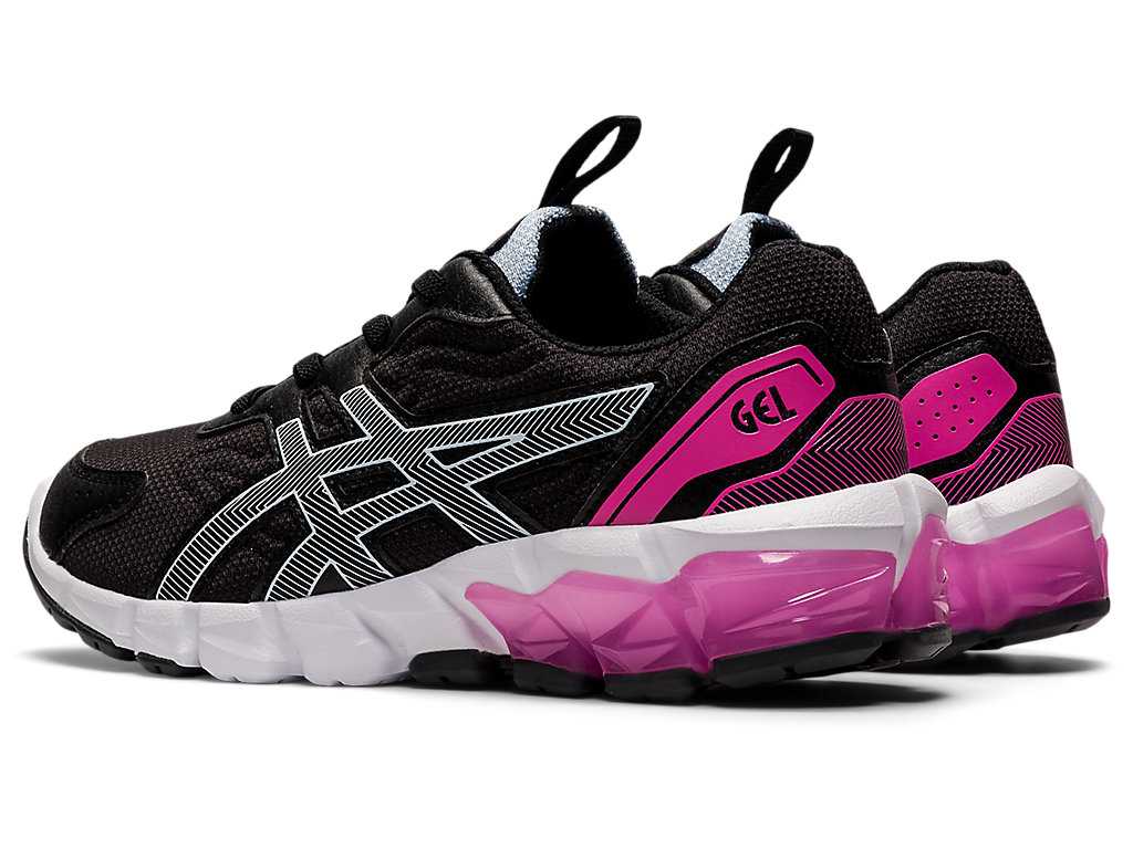 Buty Sportowe Dziecięce Asics Gel-quantum 90 3 Pre-school Czarne Żółte | 21694-OZPW