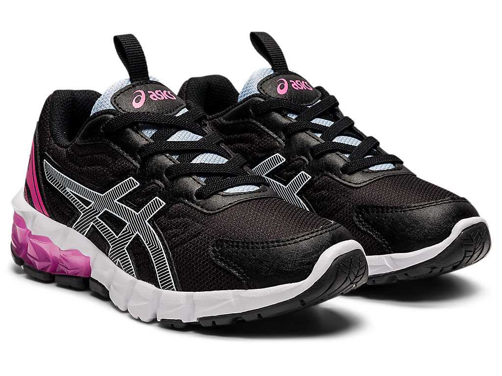 Buty Sportowe Dziecięce Asics Gel-quantum 90 3 Pre-school Czarne Żółte | 21694-OZPW