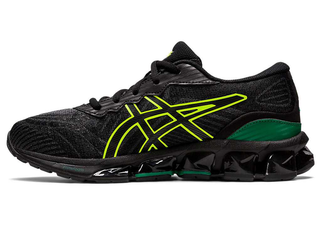 Buty Sportowe Dziecięce Asics Gel-quantum 360 Vii Grade School Czarne Żółte | 31054-TLXM