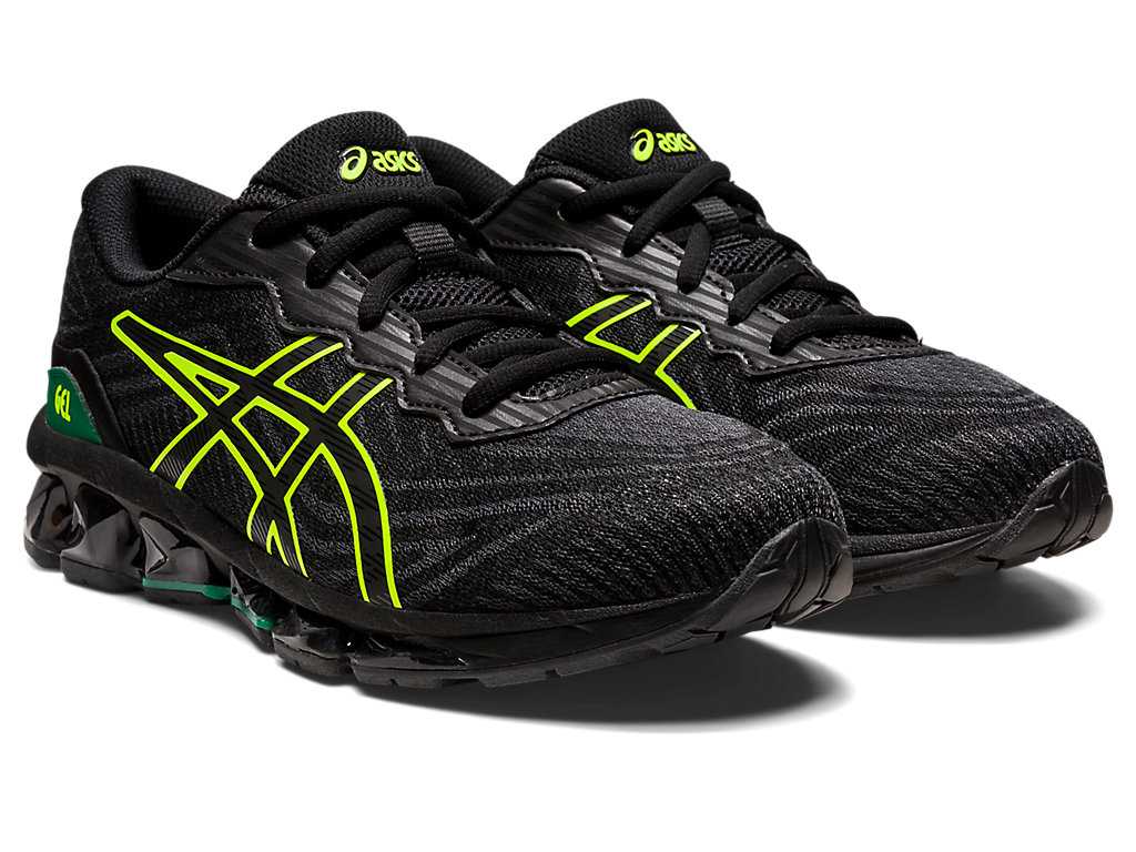 Buty Sportowe Dziecięce Asics Gel-quantum 360 Vii Grade School Czarne Żółte | 31054-TLXM