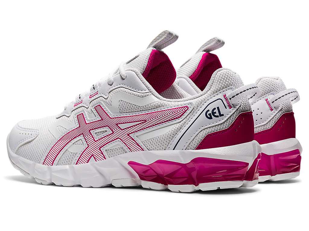 Buty Sportowe Dziecięce Asics Gel-quantum 90 3 Grade School Białe | 36451-FOEK