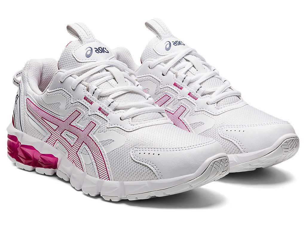 Buty Sportowe Dziecięce Asics Gel-quantum 90 3 Grade School Białe | 36451-FOEK