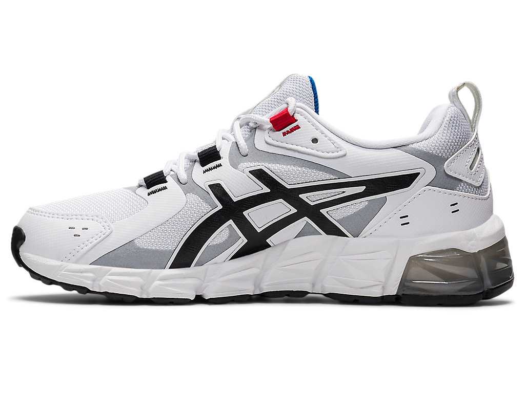 Buty Sportowe Dziecięce Asics Gel-quantum 180 6 Grade School Białe Czarne | 43201-IXYT