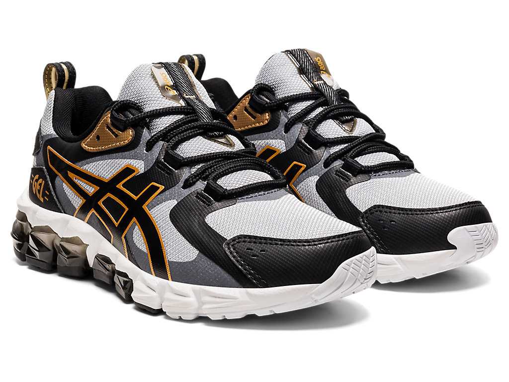 Buty Sportowe Dziecięce Asics Gel-quantum 180 6 Grade School Białe Czarne | 71952-BOEQ