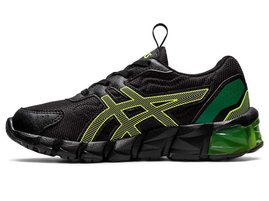 Buty Sportowe Dziecięce Asics Gel-quantum 90 3 Pre-school Czarne Żółte | 72410-QWAK