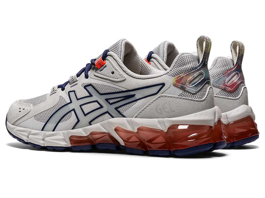 Buty Sportowe Dziecięce Asics Gel-quantum 180 Grade School Szare Niebieskie | 74123-VKZR