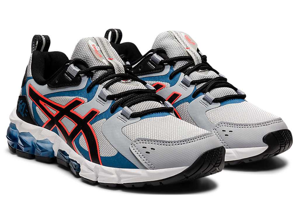 Buty Sportowe Dziecięce Asics Gel-quantum 180 6 Grade School Białe Czarne | 75982-LMAJ