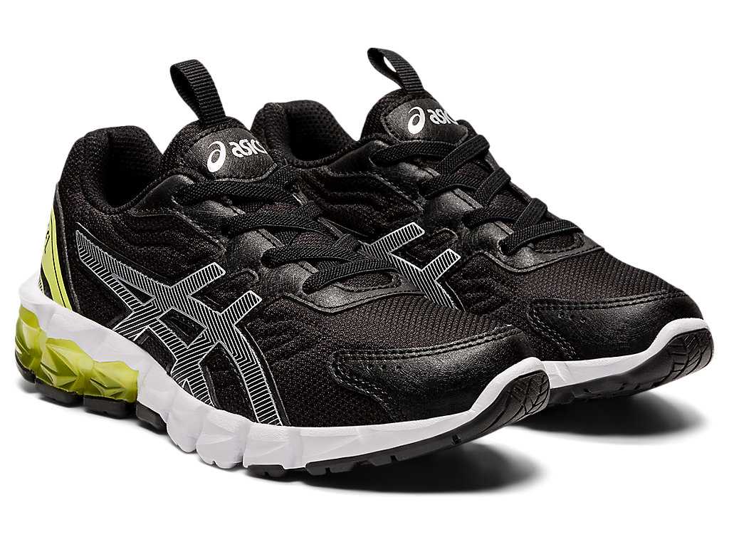 Buty Sportowe Dziecięce Asics Gel-quantum 90 3 Pre-school Czarne Żółte | 85739-PJLS