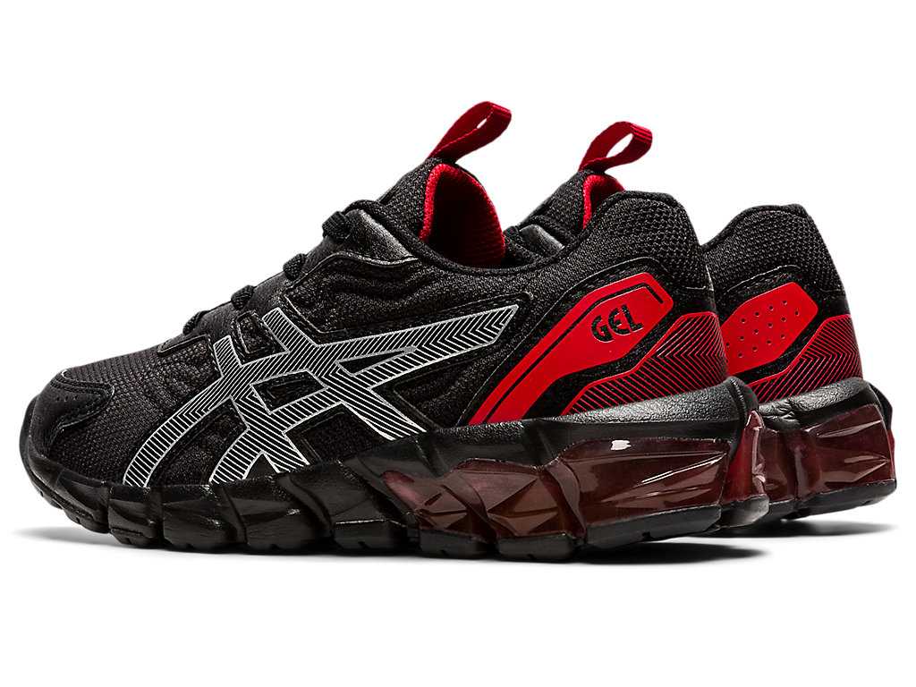 Buty Sportowe Dziecięce Asics Gel-quantum 90 3 Pre-school Czarne Żółte | 98021-JVHT