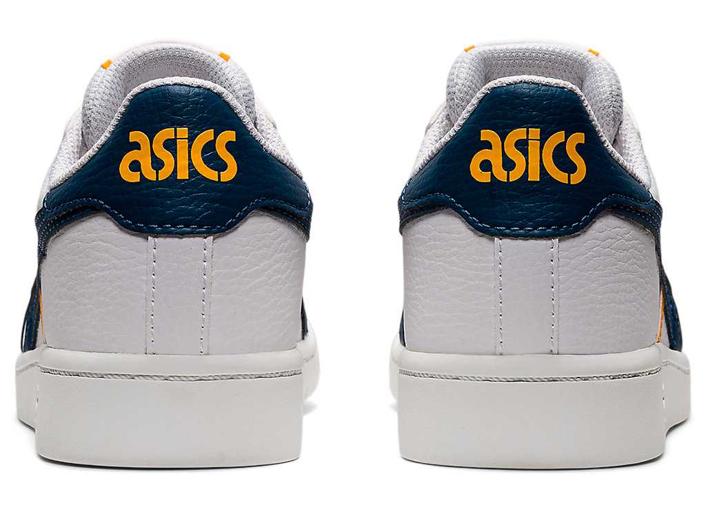 Buty Sportowe Dziecięce Asics Japan S Grade School Białe Niebieskie | 27893-NBMI