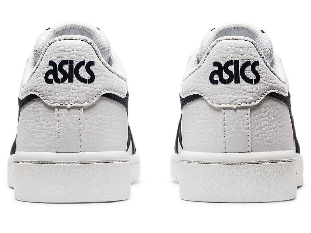 Buty Sportowe Dziecięce Asics Japan S Grade School Białe Czerwone | 56129-RZME