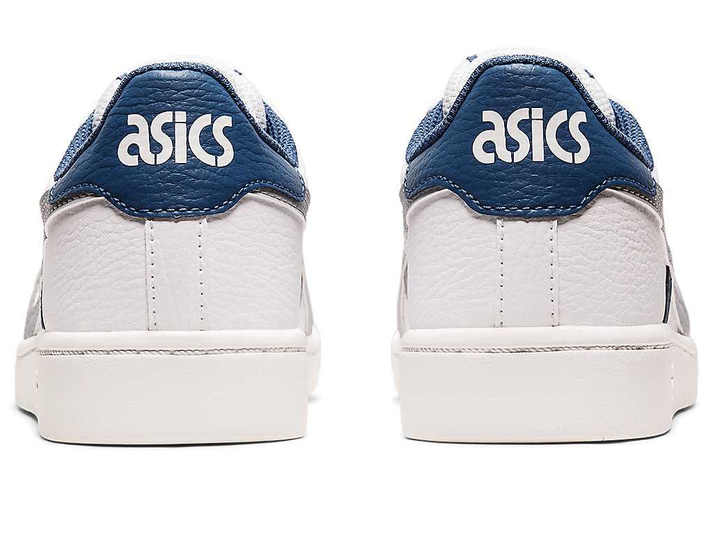 Buty Sportowe Dziecięce Asics Japan S Grade School Białe Niebieskie | 73164-YMTB