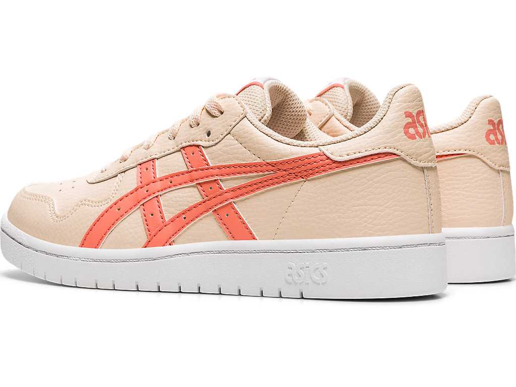 Buty Sportowe Dziecięce Asics Japan S Grade School Białe Czerwone | 98150-PCVO