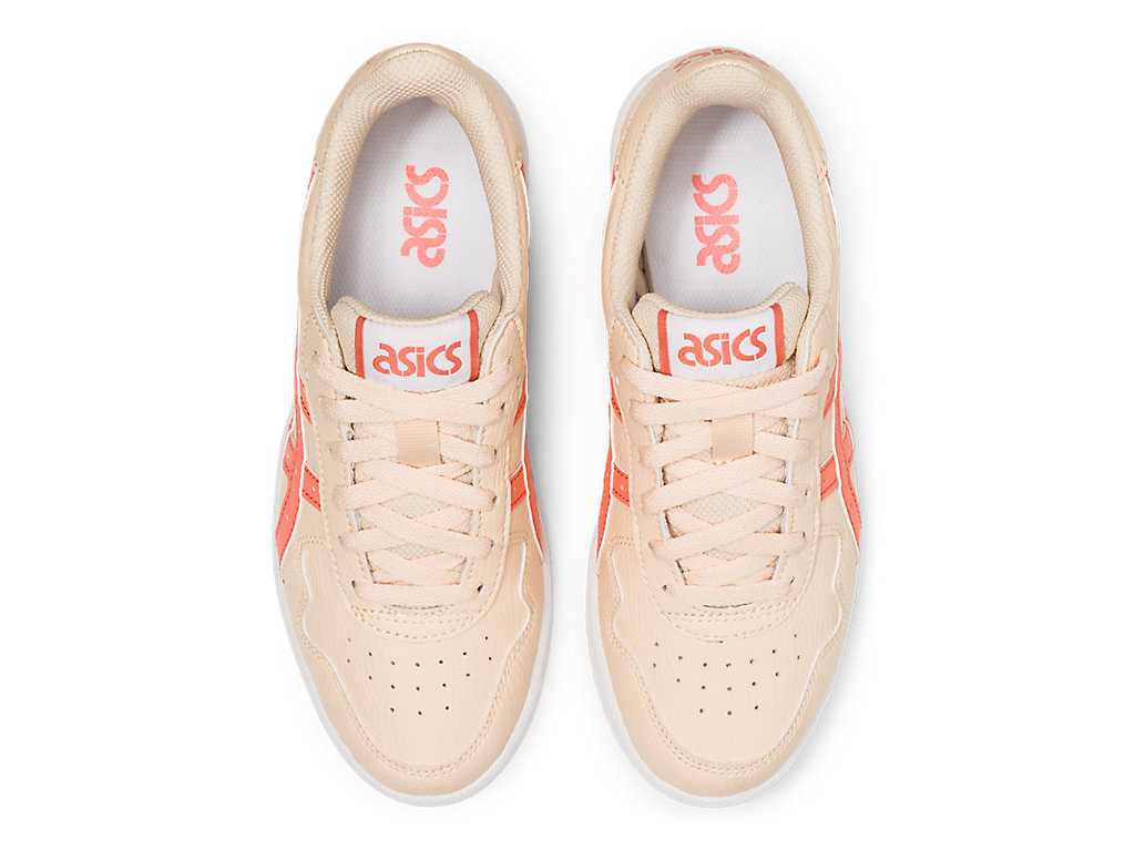 Buty Sportowe Dziecięce Asics Japan S Grade School Białe Czerwone | 98150-PCVO