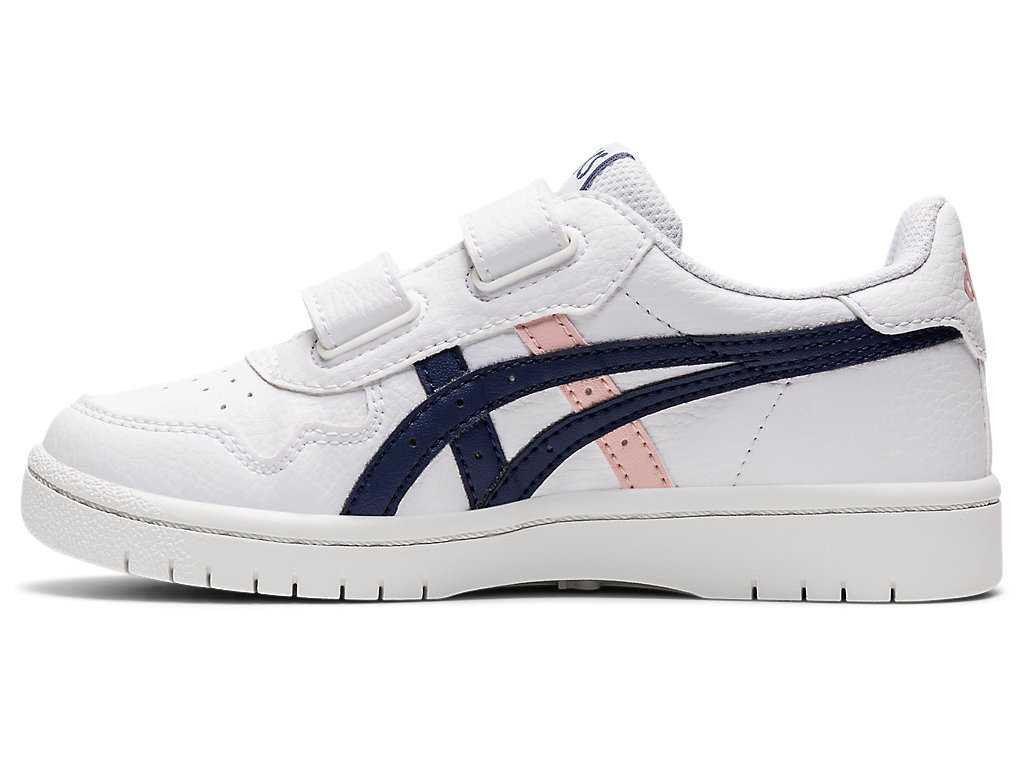 Buty Sportowe Dziecięce Asics Japan S Pre-school Białe Niebieskie | 35420-ZHED