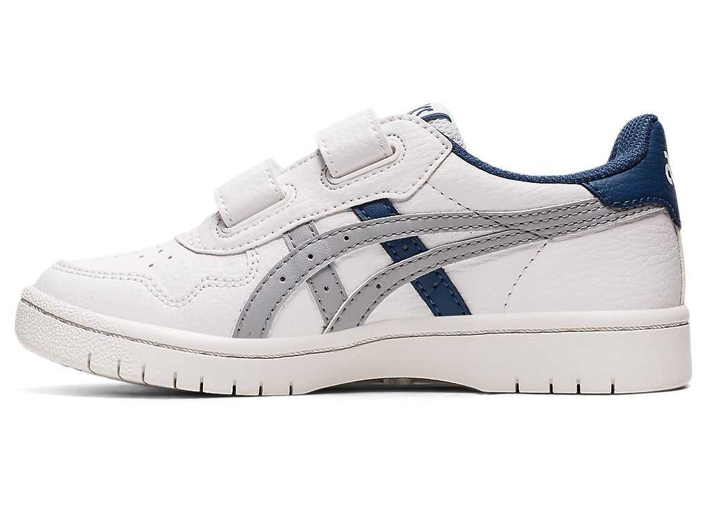 Buty Sportowe Dziecięce Asics Japan S Pre-school Białe Niebieskie | 42768-NAFX