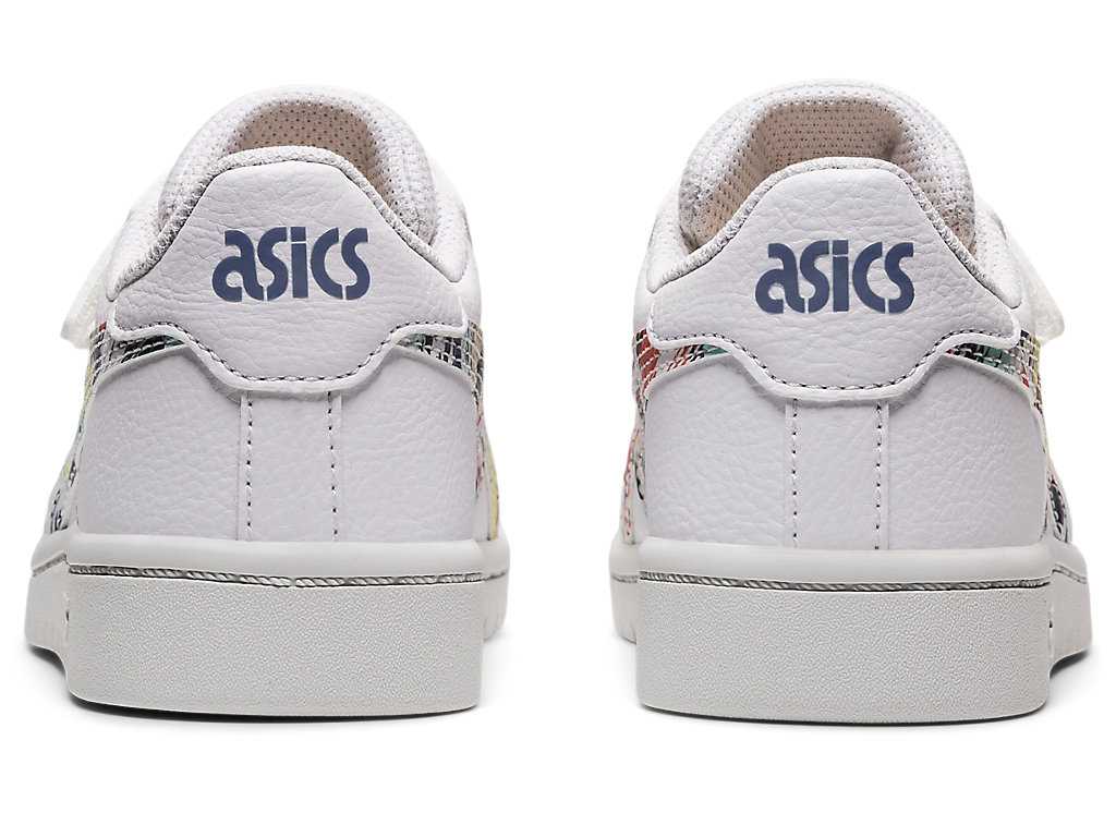 Buty Sportowe Dziecięce Asics Japan S Pre-school Białe Niebieskie | 43875-XZGT