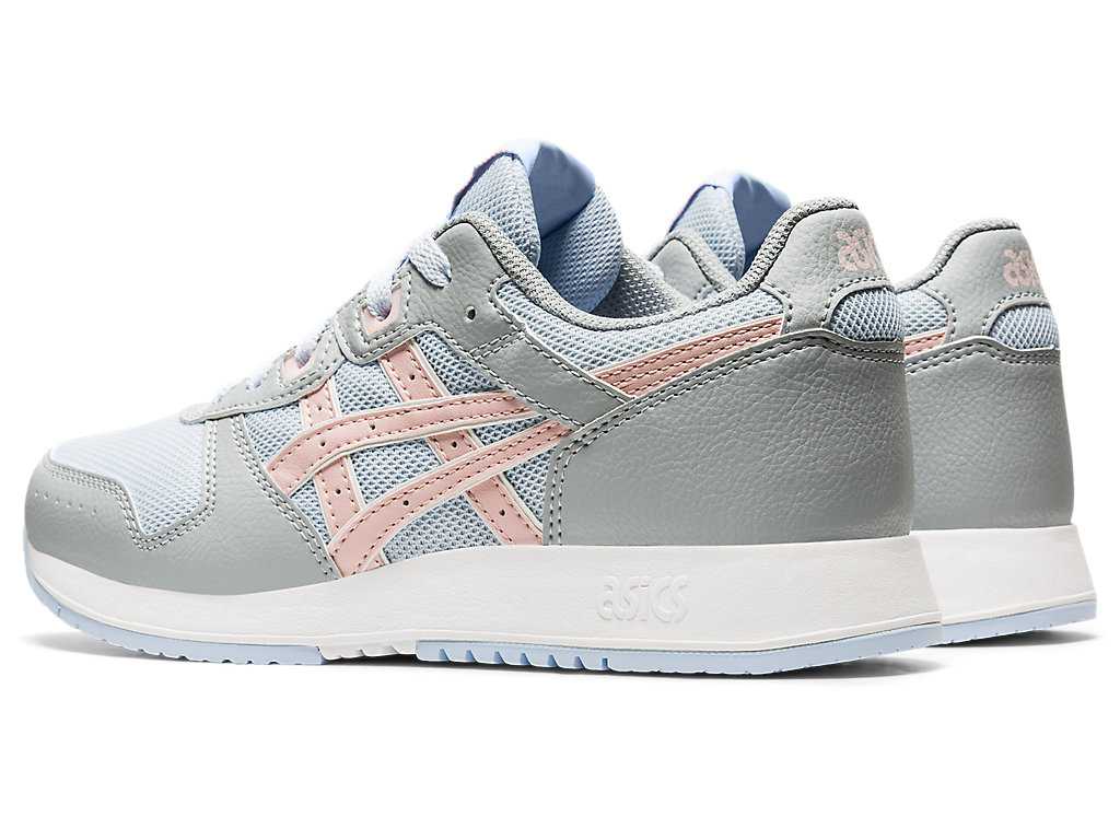 Buty Sportowe Dziecięce Asics Lyte Klasyczne Grade School Niebieskie Koralowe | 24105-MYJL