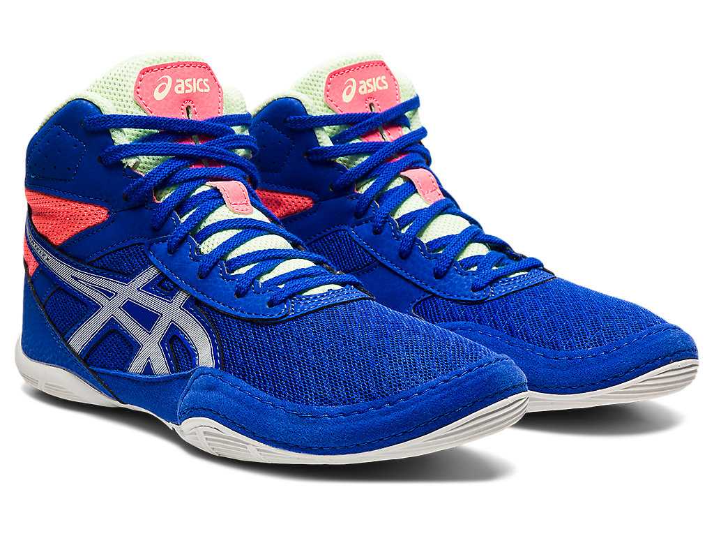 Buty Sportowe Dziecięce Asics Matflex 6 Grade School Czerwone Białe | 62481-GBKY