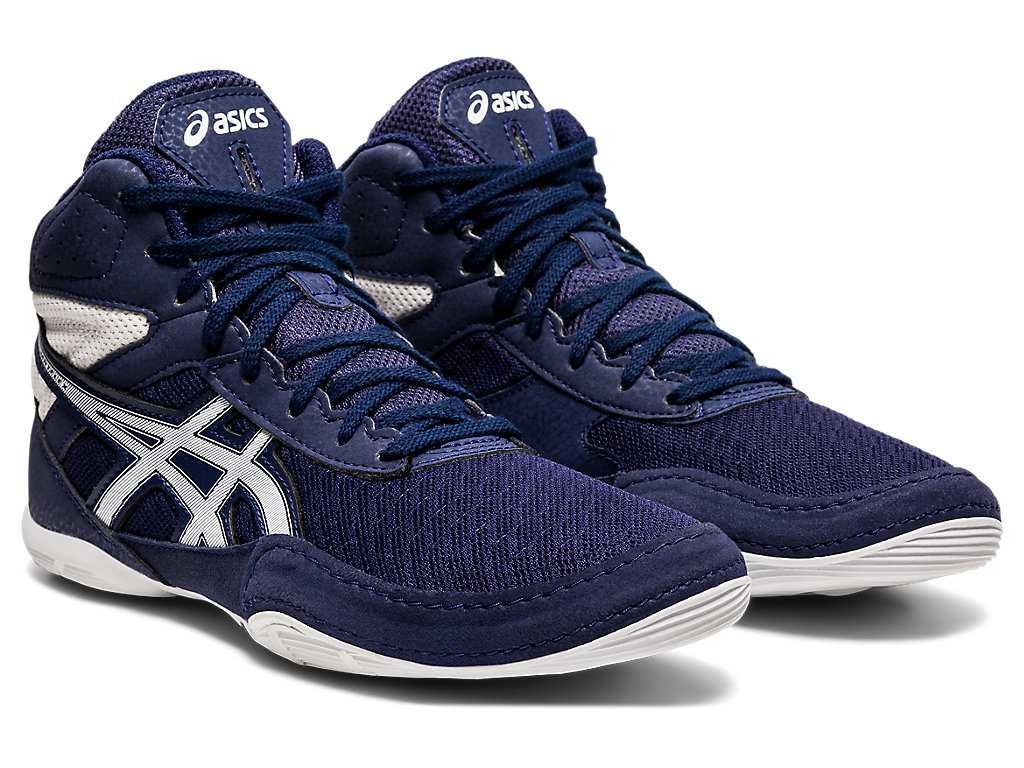 Buty Sportowe Dziecięce Asics Matflex 6 Grade School Czerwone Białe | 90126-WSMB