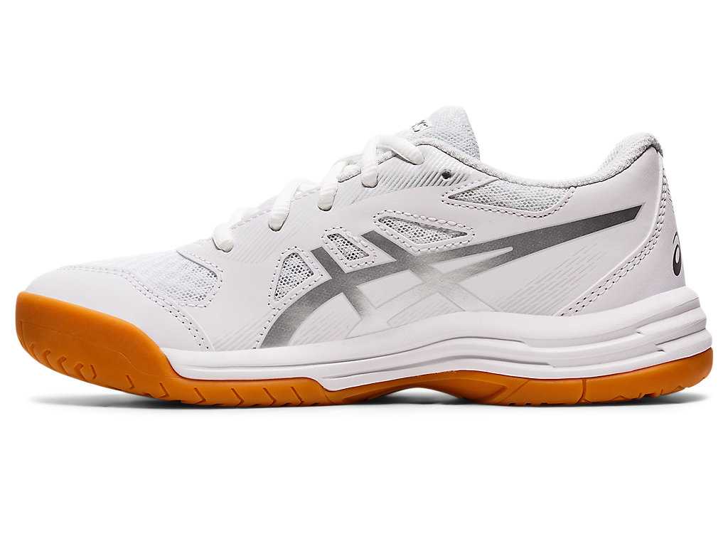 Buty Sportowe Dziecięce Asics Upcourt 5 Grade School Czarne Białe | 69143-FSAO