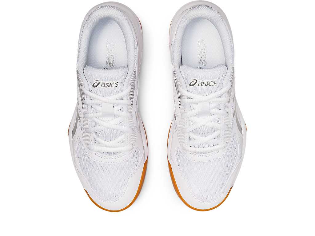 Buty Sportowe Dziecięce Asics Upcourt 5 Grade School Czarne Białe | 69143-FSAO