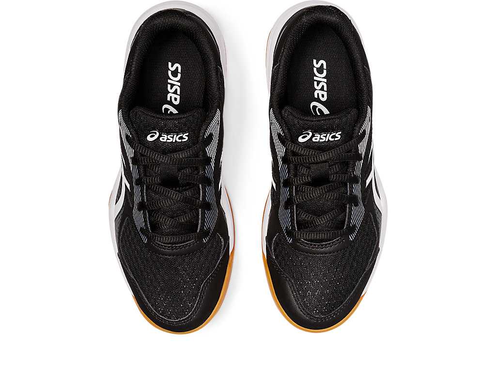 Buty Sportowe Dziecięce Asics Upcourt 5 Grade School Czarne Białe | 85736-YSCA