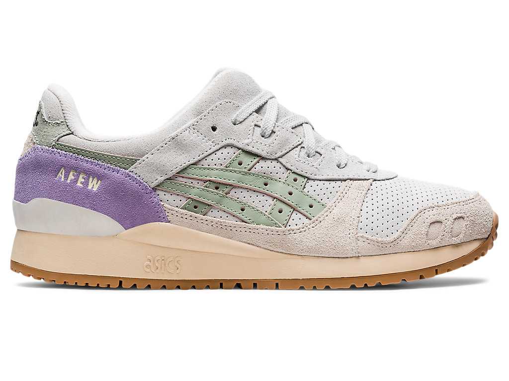 Buty Sportowe Męskie Asics Afew X Gel-lyte Iii Szare | 68419-JQEA