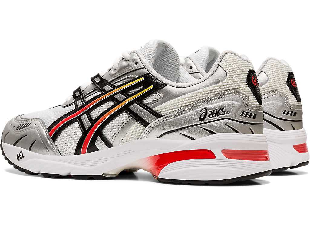 Buty Sportowe Męskie Asics Gel-1090 Białe Czarne | 76841-CDUQ