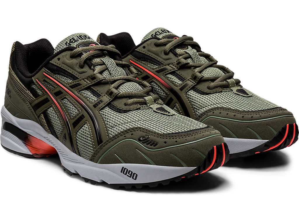 Buty Sportowe Męskie Asics Gel-1090 Zielone Zielone | 03517-VXRS