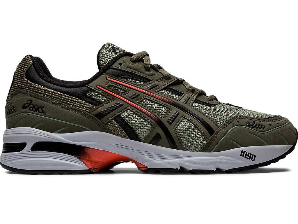 Buty Sportowe Męskie Asics Gel-1090 Zielone Zielone | 03517-VXRS