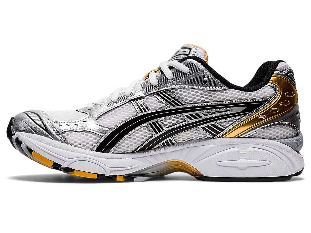 Buty Sportowe Męskie Asics Gel-kayano 14 Białe Złote | 70942-WQZF