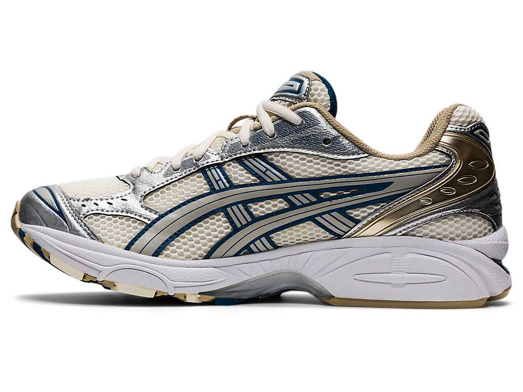 Buty Sportowe Męskie Asics Gel-kayano 14 Kremowe Srebrne | 91803-LWKF