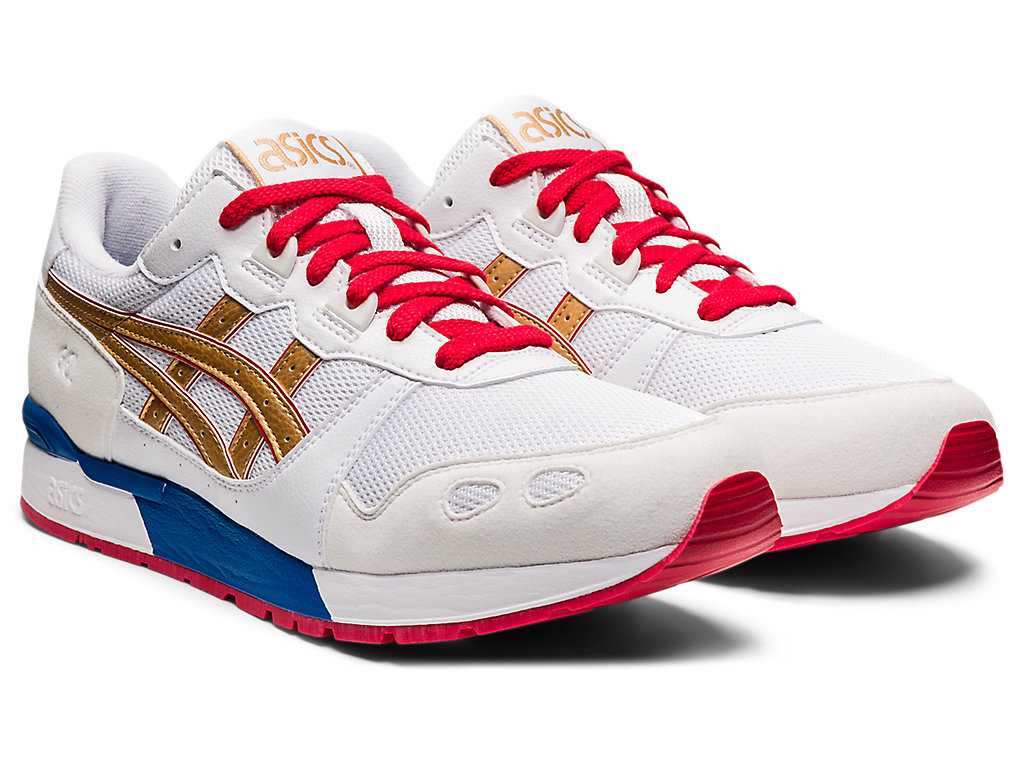 Buty Sportowe Męskie Asics Gel-lyte I Białe Złote | 84071-QRBA