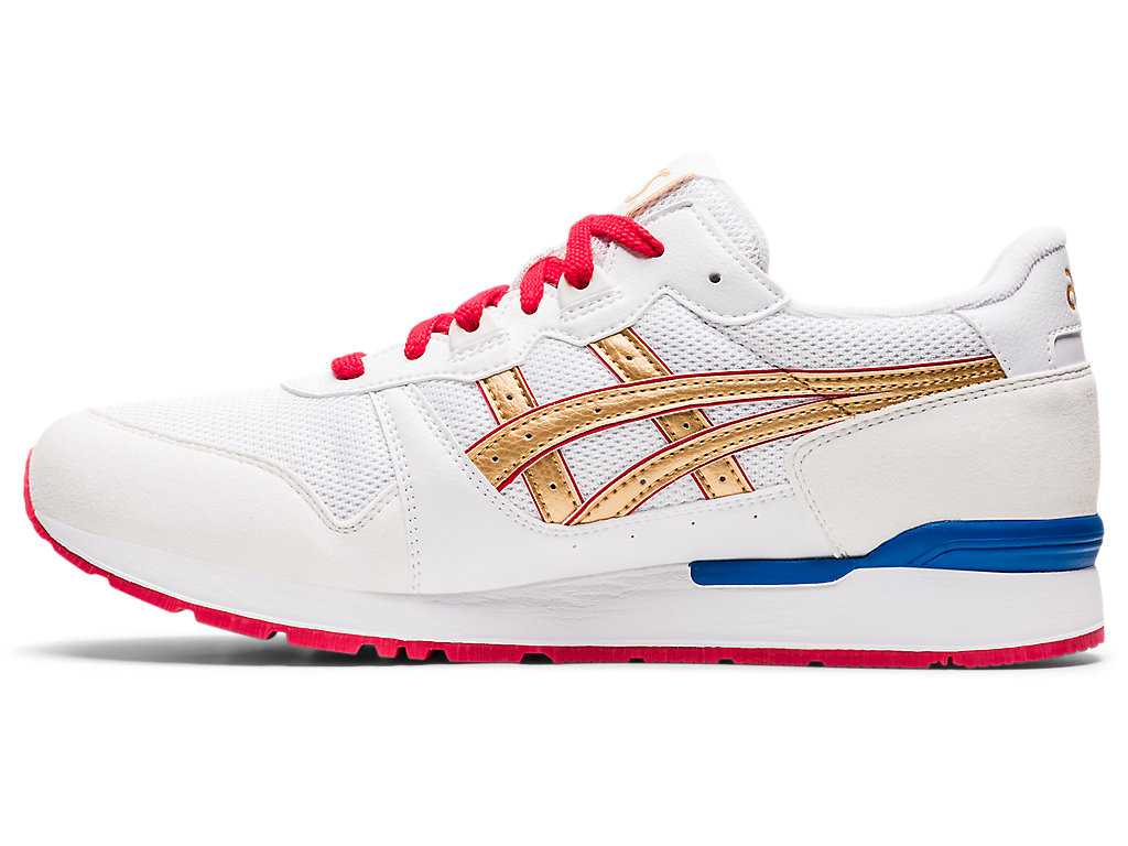 Buty Sportowe Męskie Asics Gel-lyte I Białe Złote | 84071-QRBA